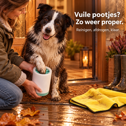 Restipaw® Pootjesreiniger | Minder modder, meer gemak