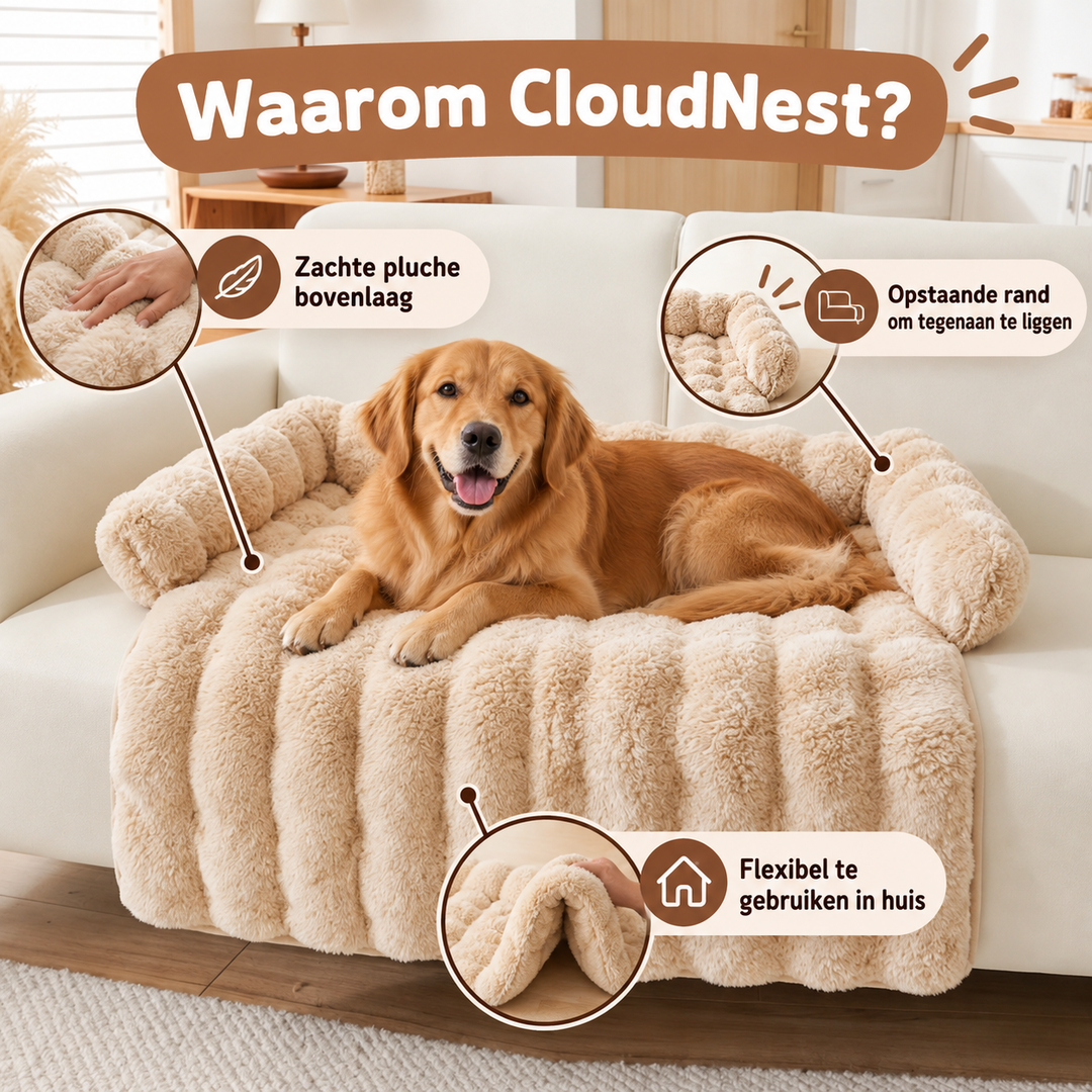 Restipaw® CloudNest Rustmat | Zacht comfort voor rustmomenten