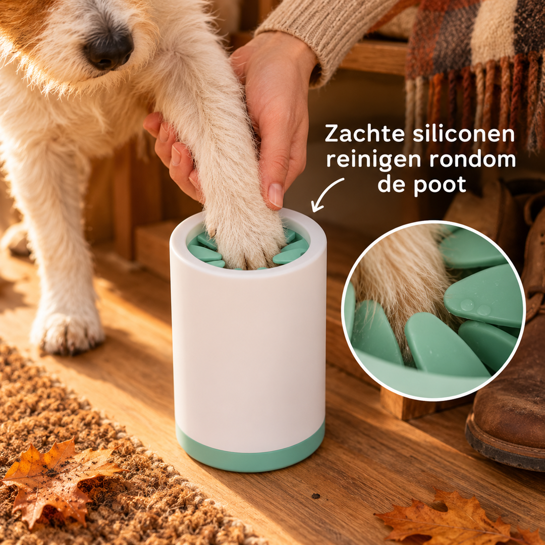 Restipaw® Pootjesreiniger | Minder modder, meer gemak