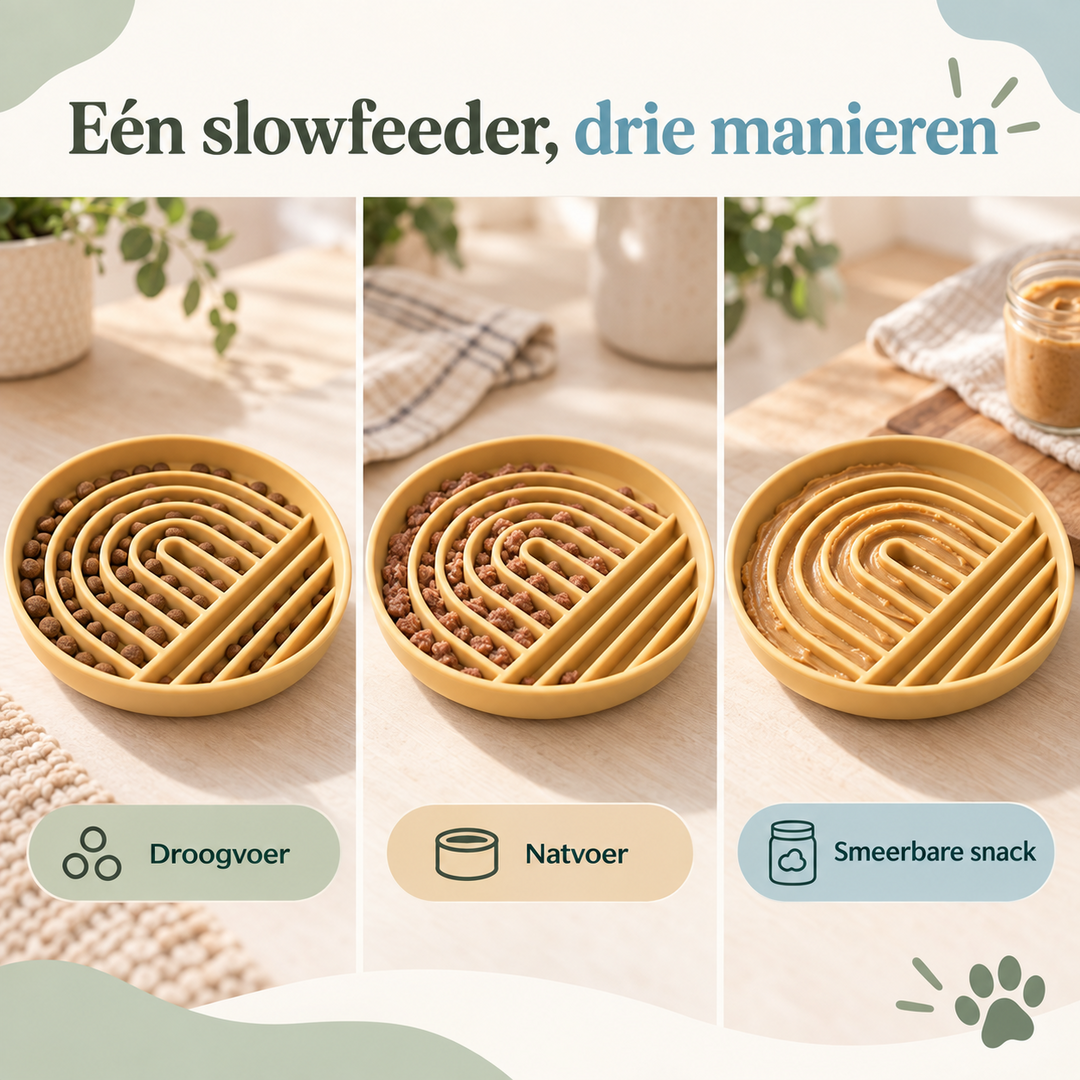 Restipaw® Slowfeeder | Van schrokken naar rustiger eten