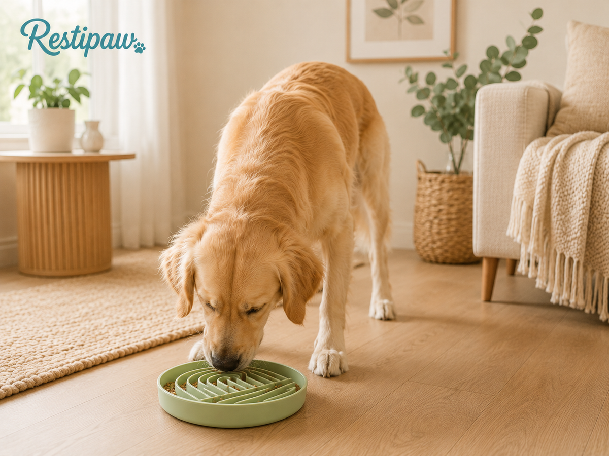 Restipaw® Slowfeeder | Van schrokken naar rustiger eten